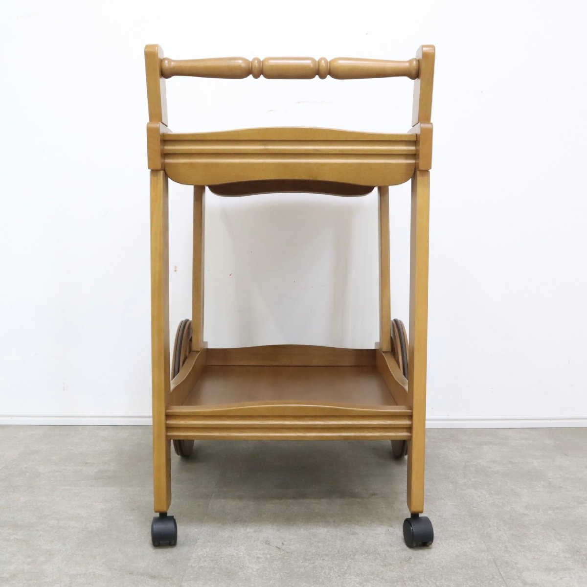 karimoku カリモク家具 キッチンワゴン アンティーク調 ナチュラル