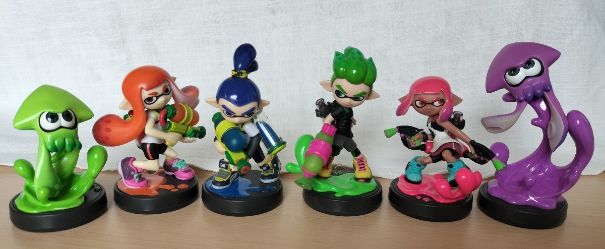 amiibo スプラトゥーン8体セット 【公式通販】