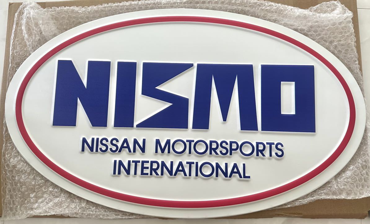 2点セット(在庫終了直前)大サイズ幅61.7cm 旧ロゴ NISMO プレート
