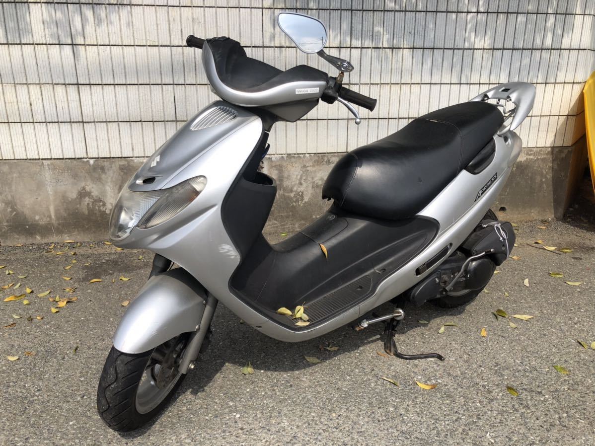 HOT，低価 エンジン異音なし アドレス110 2型アルミ CF11A スズキ レストアベース 部品取り 足回り エンジン 2st(51cc-125cc)｜売買されたオークション情報、yahooの商品情報をアーカイブ公開 - オークファン 51cc-125cc