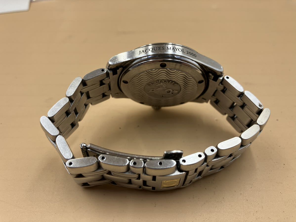 越4/ OMEGA シーマスター ジャックマイヨール 世界3000本限定 シリアル 