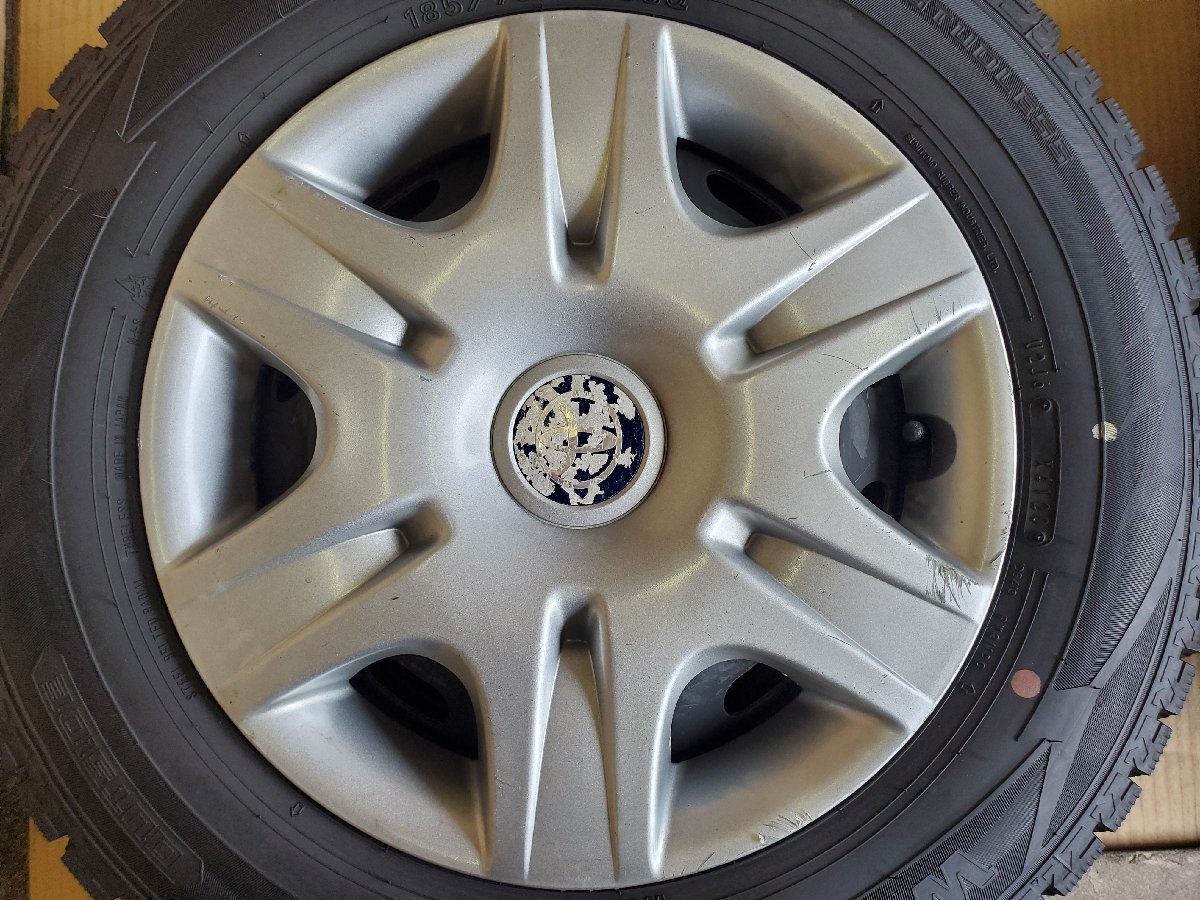 トヨタ純正スチールホイール プロボックスバン 155⁄80R14 LT