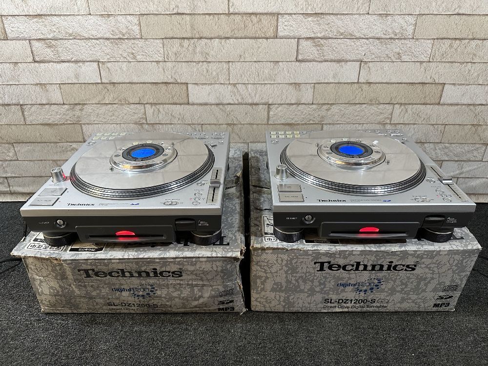 2Technics ダイレクトドライブ DJターンテーブル レコード