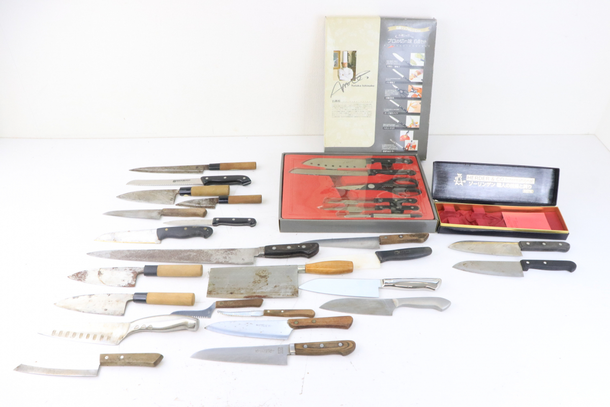 メルカリ SCHINKEN 7ピース包丁セット MESSER Yahoo!オークション