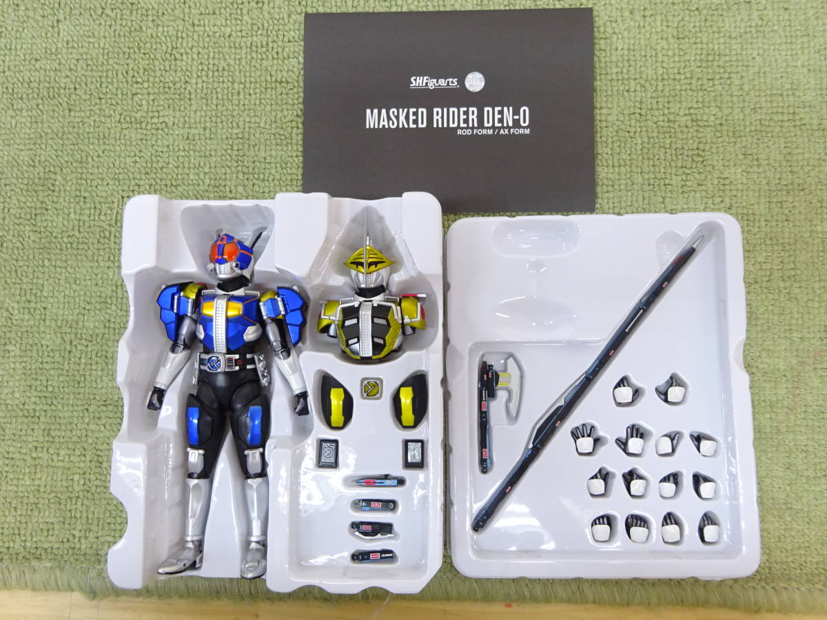 098-L89)中古 S.H.Figuarts 仮面ライダー電王 真骨頂 フィギュア 5種 
