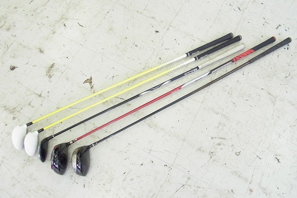 E030-J21-269 TaylorMade XXIO など ゴルフクラブ 5本 セット 現状品⑧＠