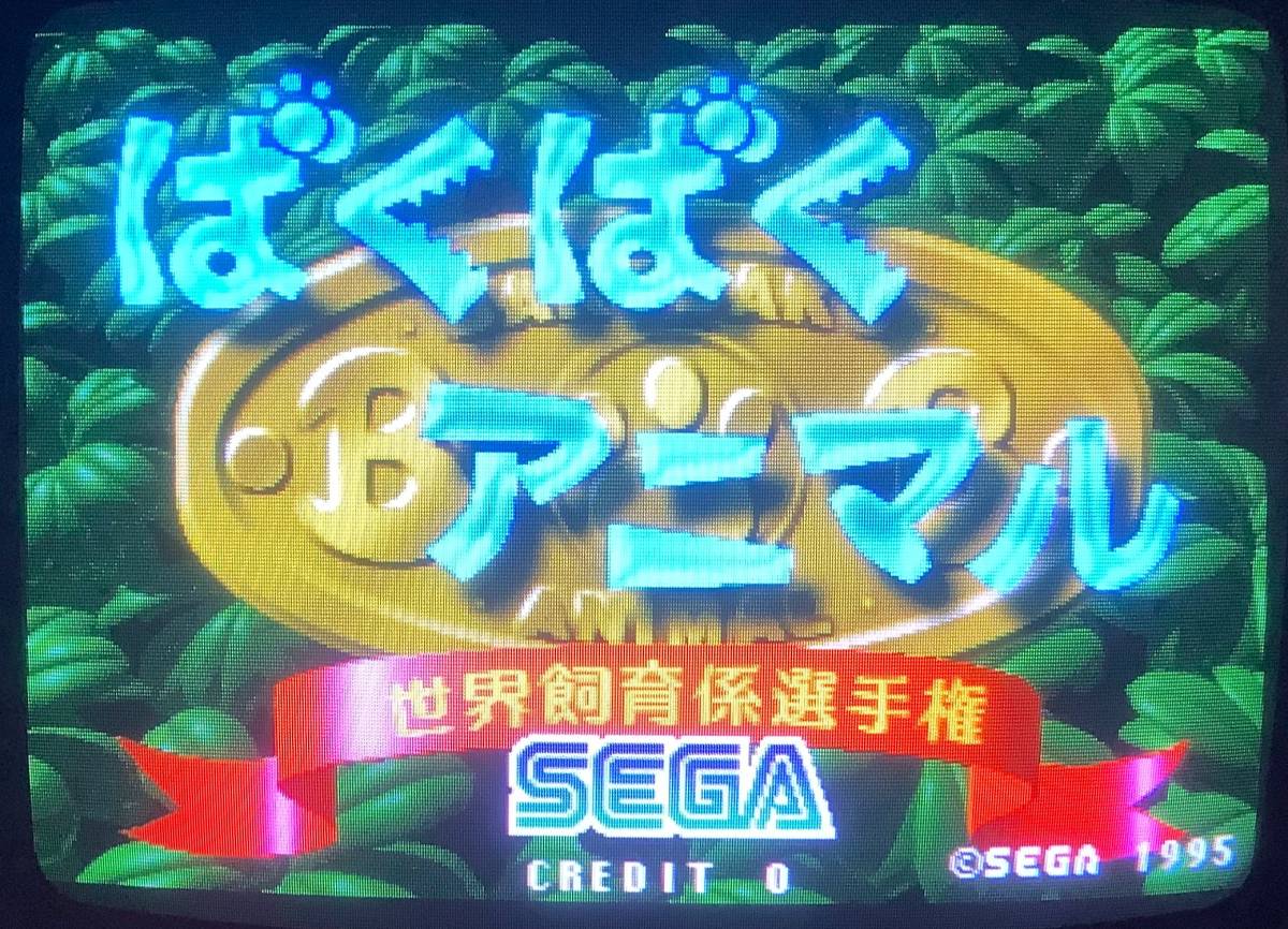 セガ / 基板　　ばくばくアニマル / Baku Baku Animal　　ST-V　カートリッジのみ