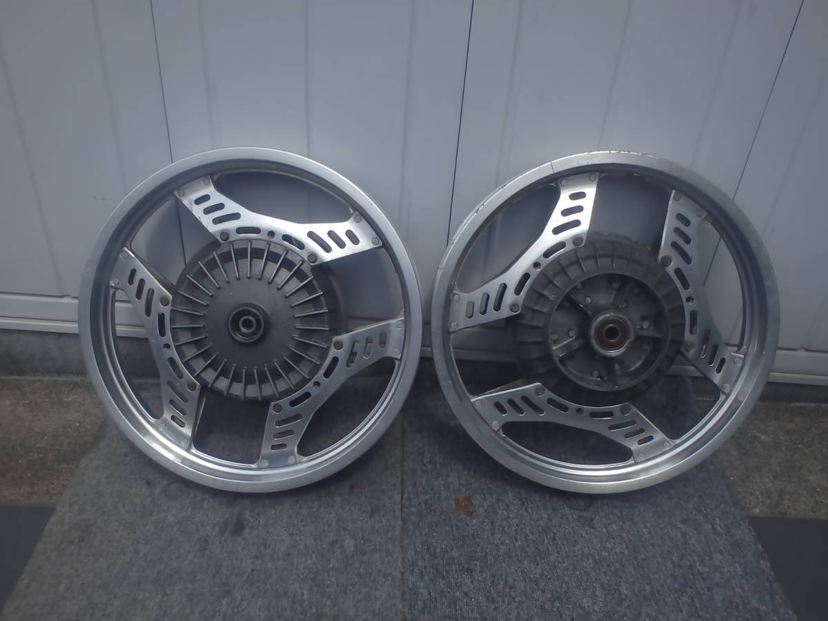 CBX400F 純正ホイール 前後他 cbx400f 純正コムスターホイール前後