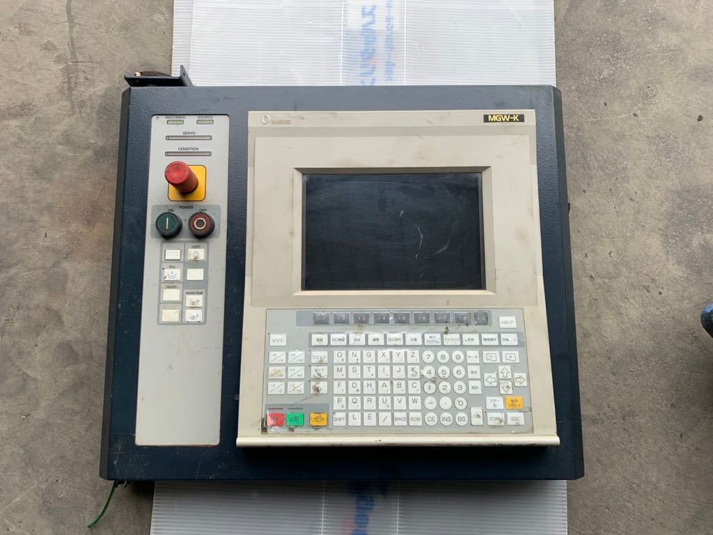 ff052 牧野　MGW-K 操作モニター　中古現状品