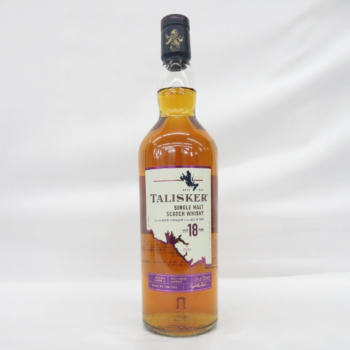 大黒屋［未開栓］TALISKER（タリスカー）18年 メイド バイ ザ シー