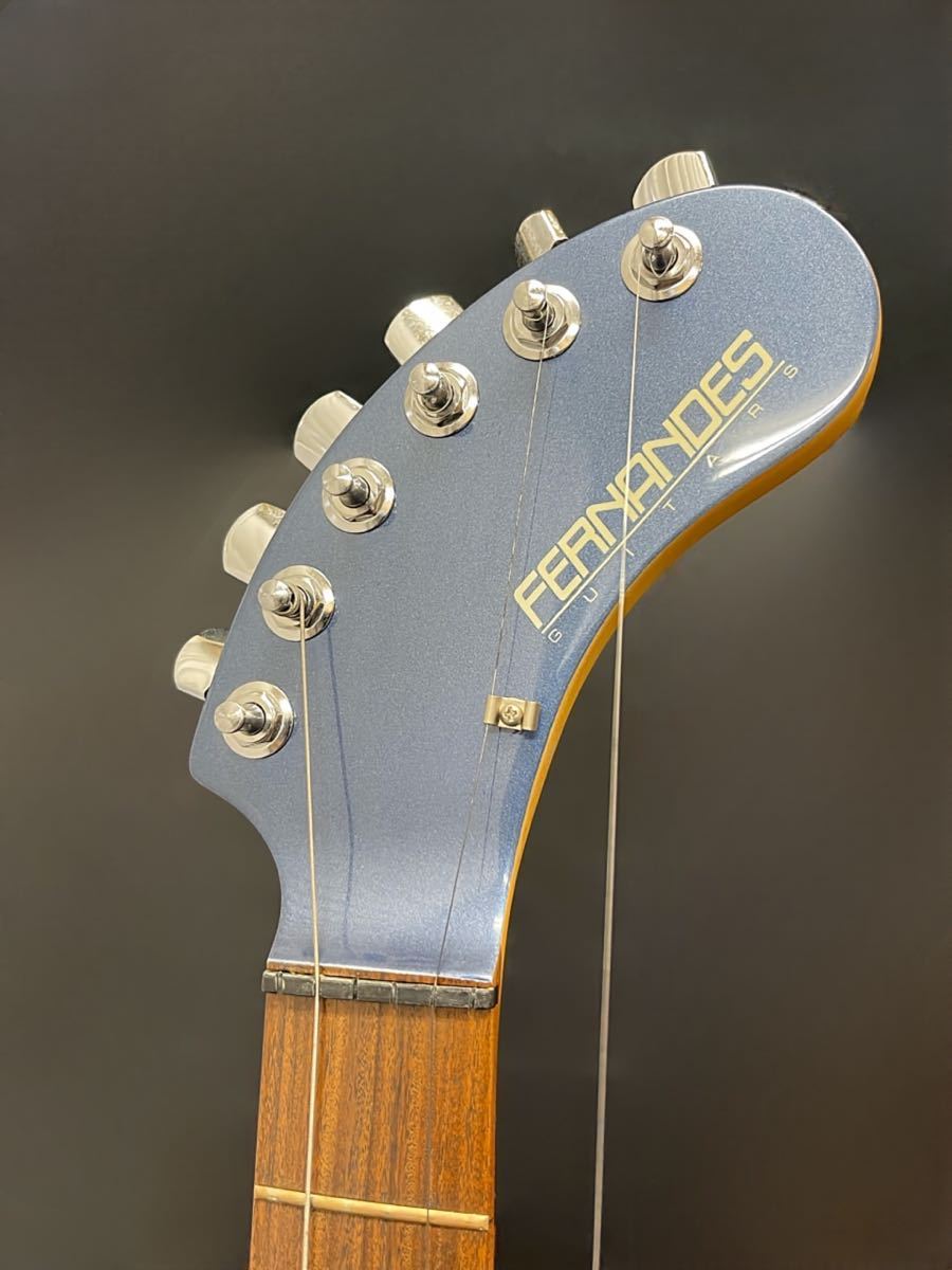 通電確認済 Fernandes DIGI-ZO HYPER アンプ内蔵 エレキギター 