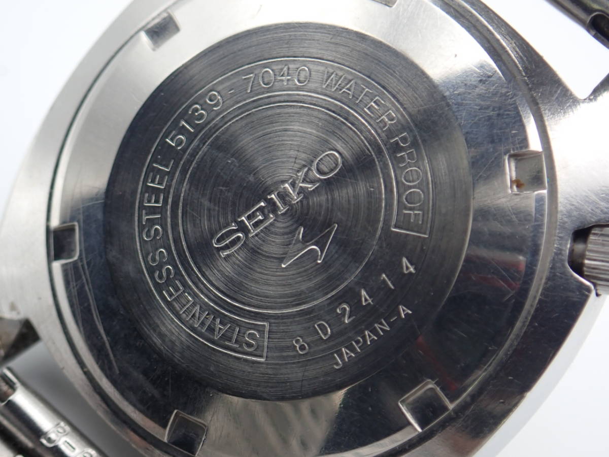 1円~☆稼働品☆SEIKO セイコー 5139-7040 セイコー5 DX デイデイト 27石 シルバー文字盤 AT/自動巻 メンズ腕時計/E29802-③ セイコー 5139-7040 SEIKO SS JA-2515| tohokuhonsenの日記
