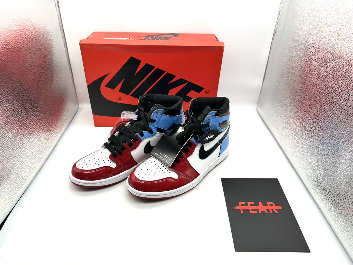□未使用 箱付 NIKE ナイキ AIR JORDAN 1 RETRO HIGH OG FEARLESS エア 