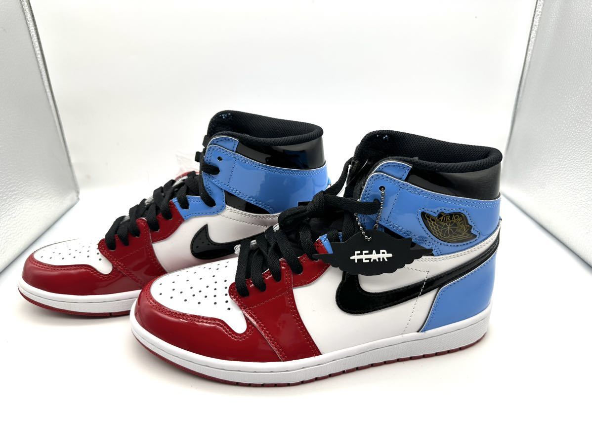 □未使用 箱付 NIKE ナイキ AIR JORDAN 1 RETRO HIGH OG FEARLESS エア 