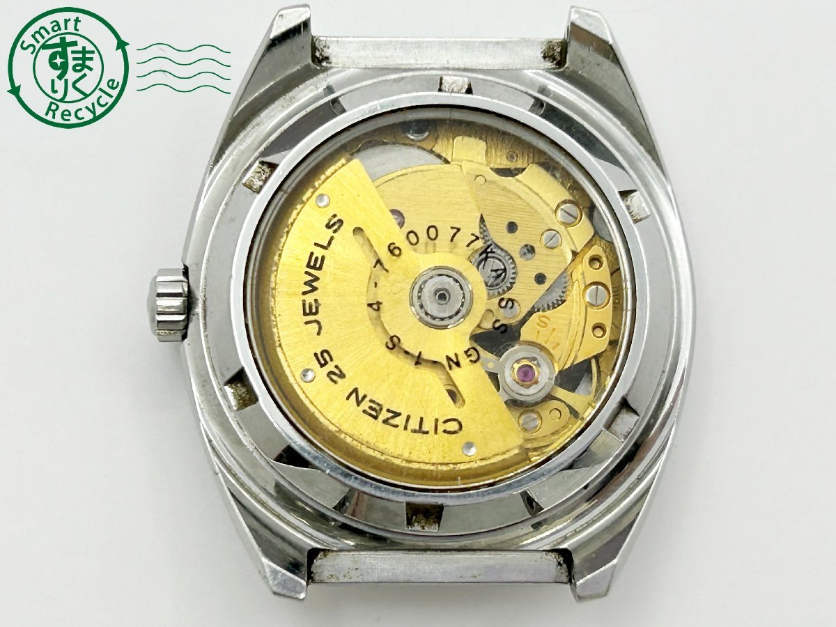 09620482 ◇ CITIZEN シチズン 4-760077 AT 自動巻き 25石 スケルトン 