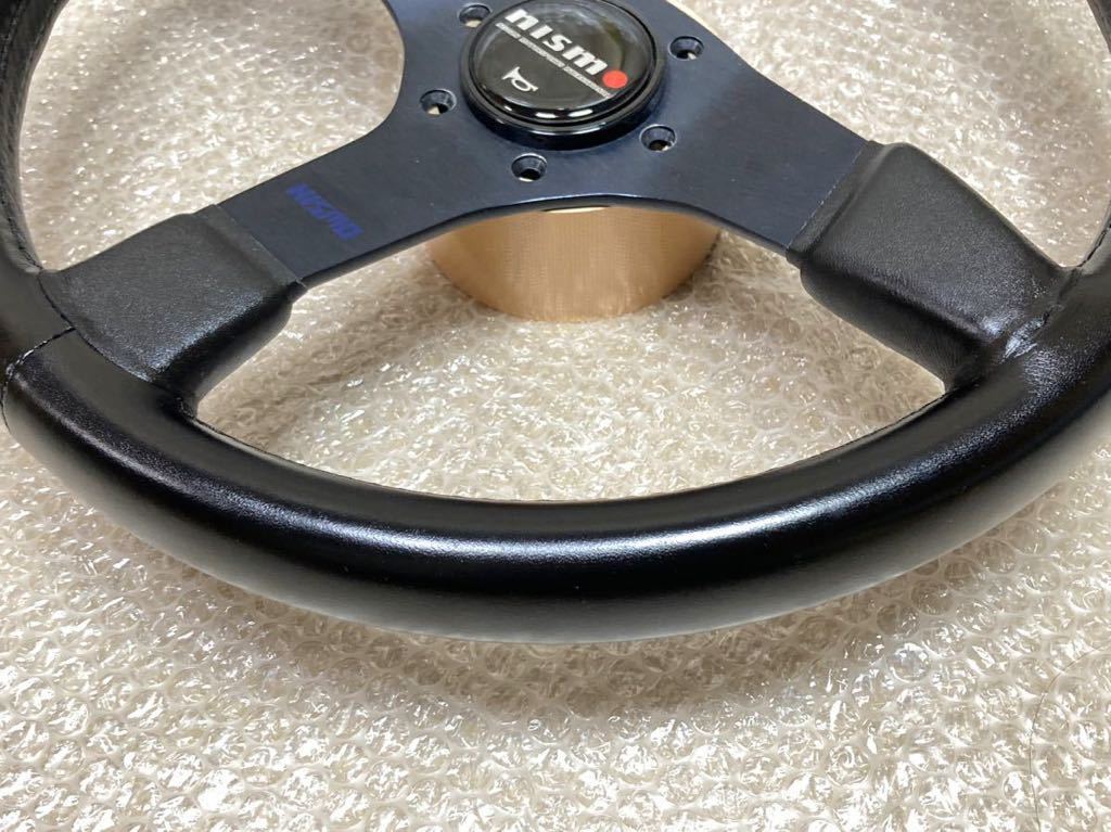 希少 絶版 ニスモ 旧ロゴ レザー ステアリング 365Bタイプ GT-R GTR