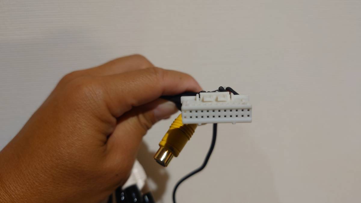 ケンウッド ナビ用 AV RCA 入出力ケーブル配線 MDV-Z700，MDV-Z701など