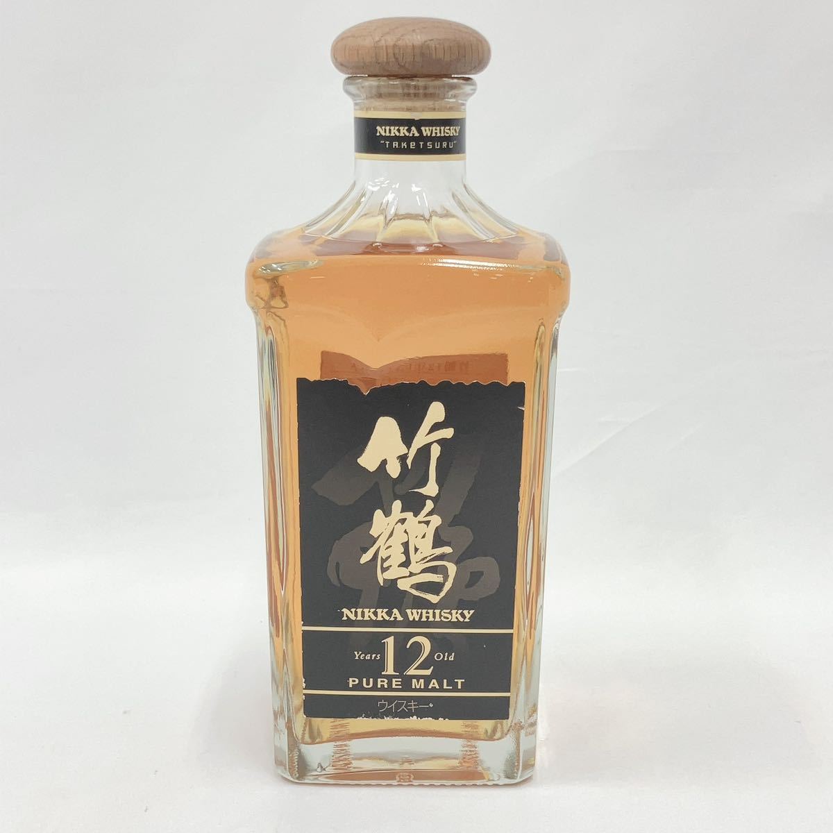 未開栓 NIKKA ニッカウイスキー 竹鶴12年 ピュアモルト 角瓶 660ml 40