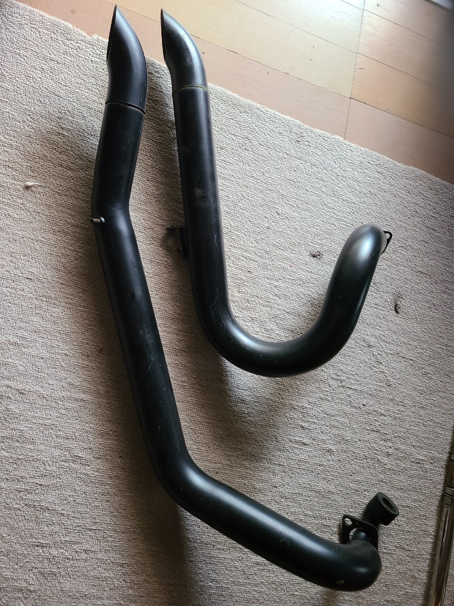 アウトレット品!!格安スタート! YAMAHA ドラッグスター400 ラウンドアップマフラー DS400 DSC400
