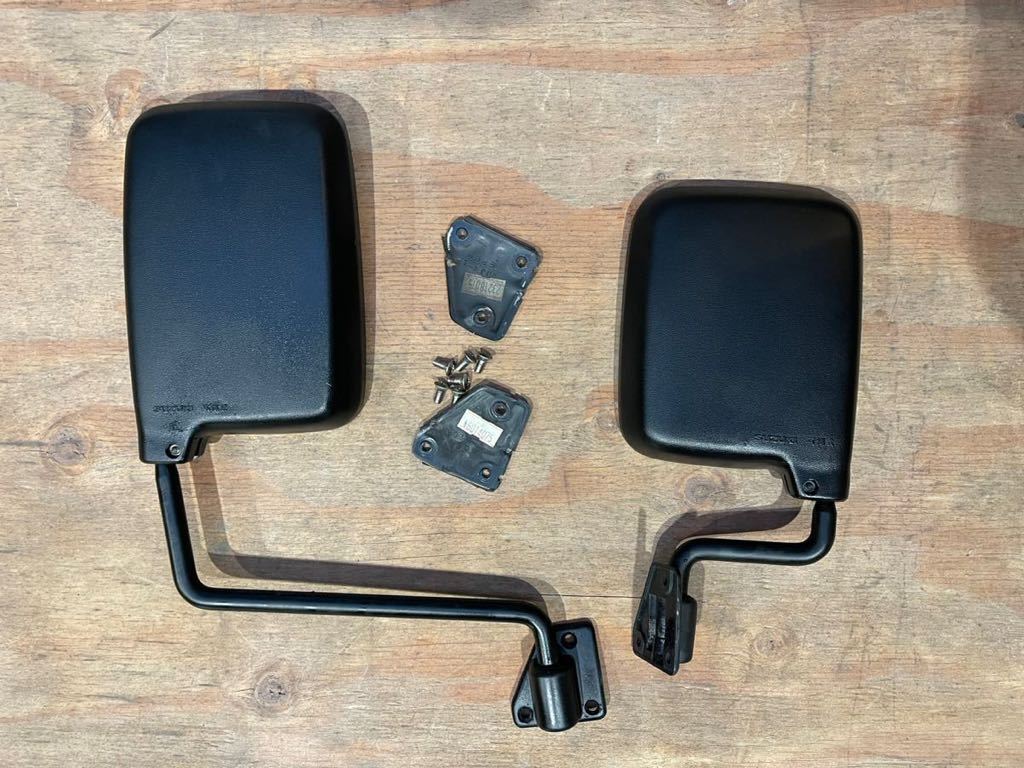 ジムニー JA11 ドアミラー ja71 sj30 美品 ジムニー　JA11 純正ミラー　サイドミラー　ドアミラー　左右セット中古　美品　希少　スペアなどに