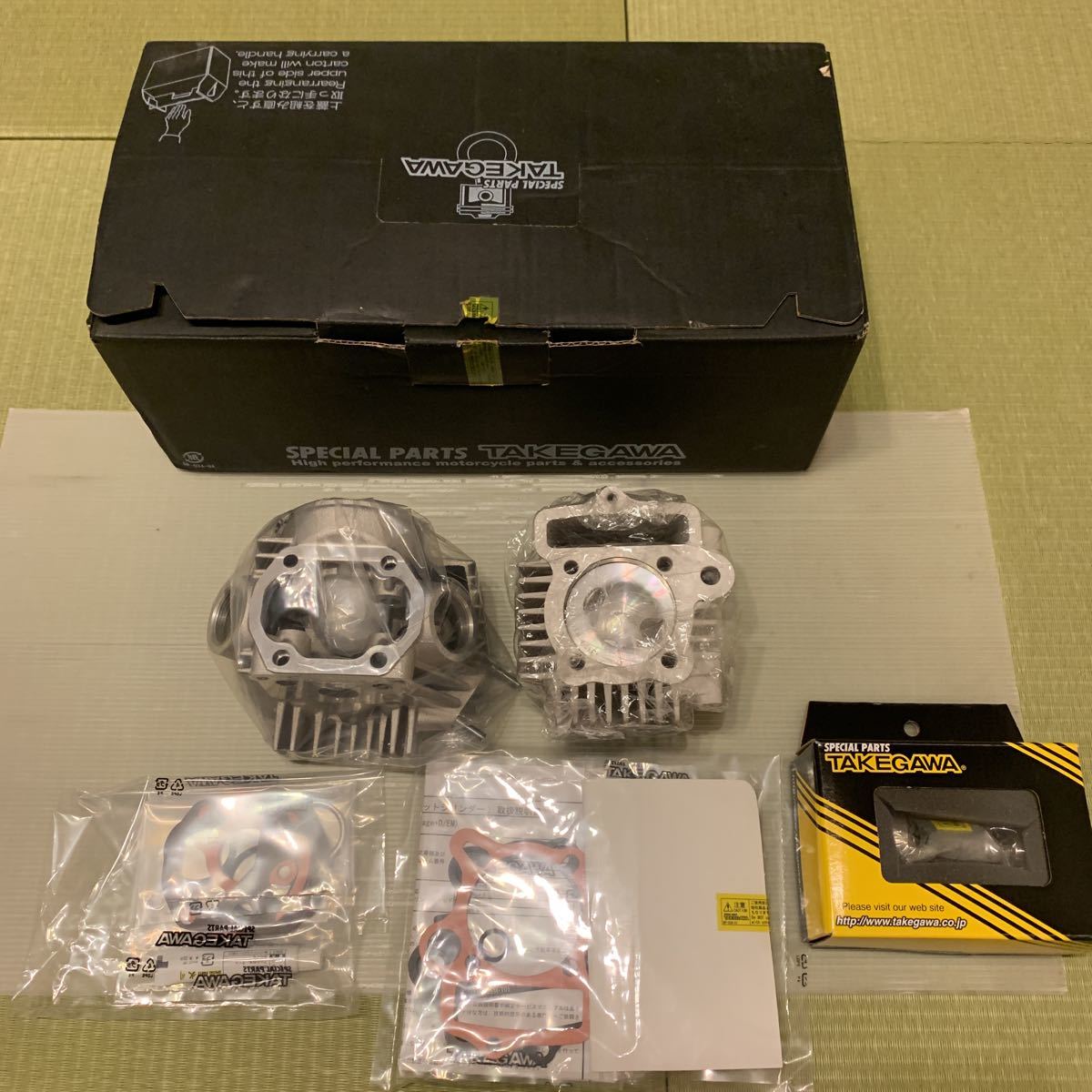 SP武川 タケガワ 17RステージE ボアアップキット 106cc スカット