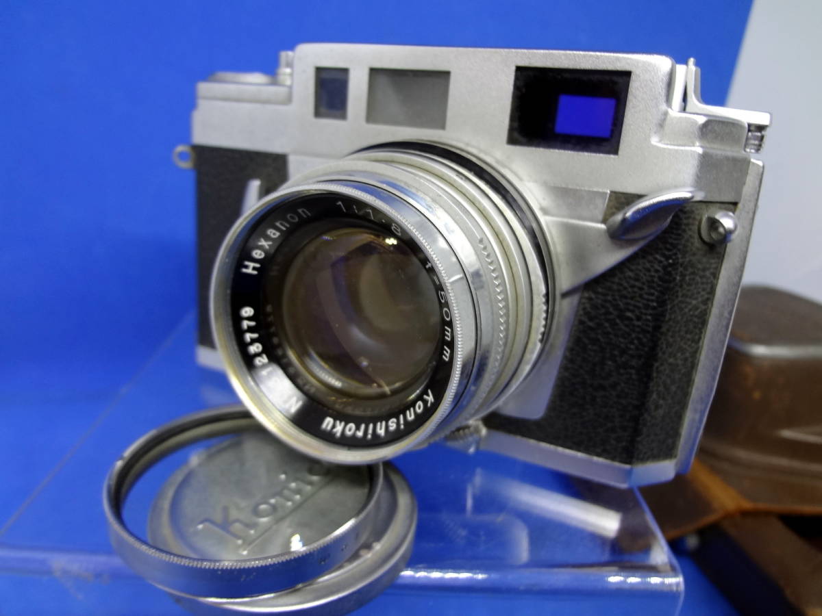 本物保証，定番】 コニカⅢA KonicaⅢA ヘキサノン Hexanon 50mmf1.8