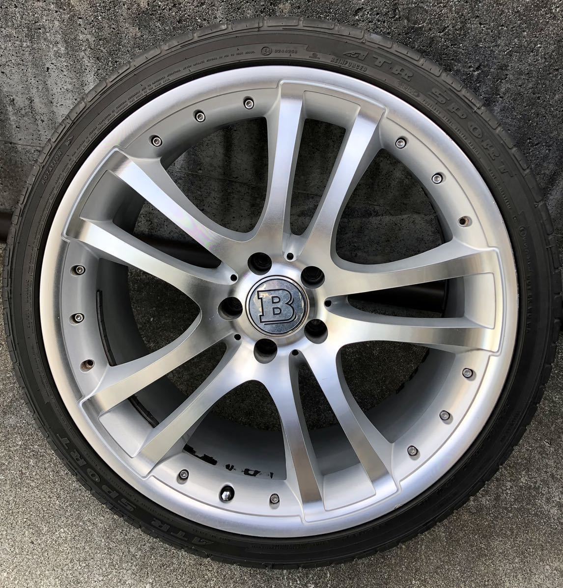 ☆BRABUS モノブロックS タイプ☆20インチ ☆245/30ZR20×2☆275/30ZR20