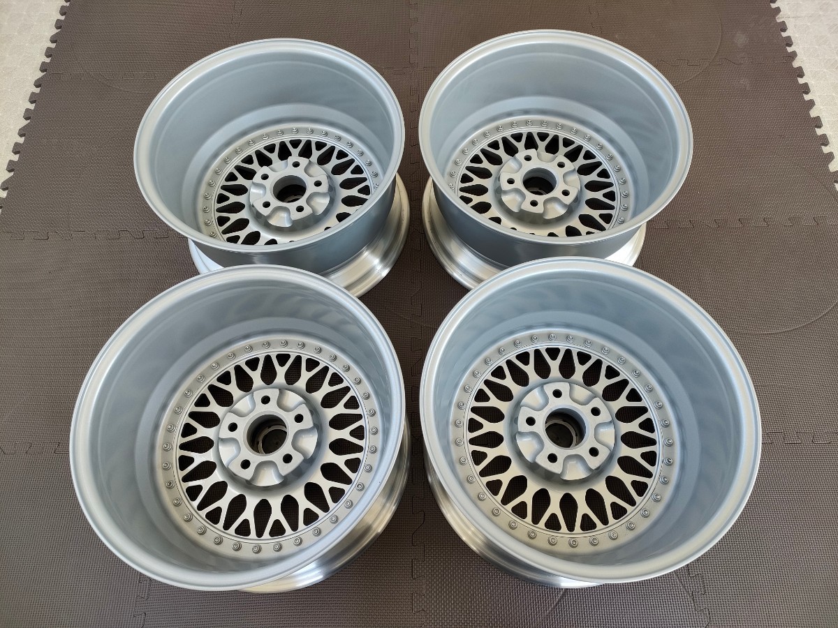 17inch BBS RS261 4本 9J×17H2ET20 pcd 5×114.3 ハブ径66mm NISSAN