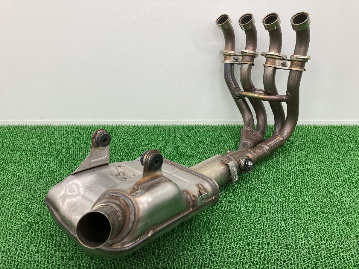 GSX-S1000Sカタナ エキパイマフラー 04K3 スズキ 純正 中古 バイク 部品 GT79B KATANA コケキズ無し 品薄 希少品 車検 Genuine