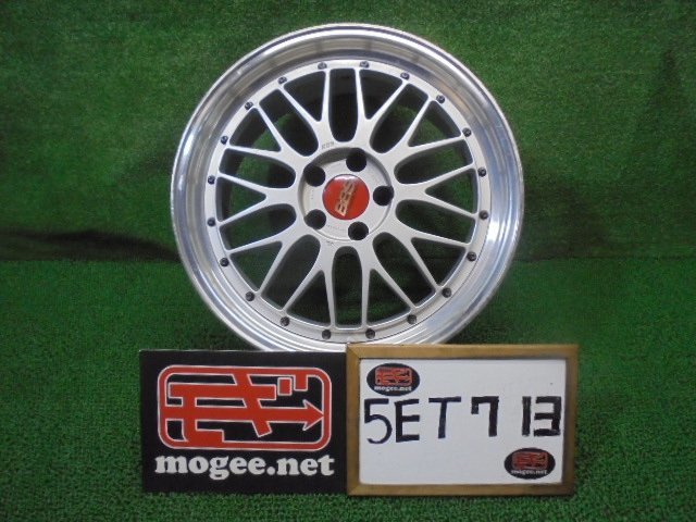 5ET713BA7) 送料無料 ジャンク品 BBS LM118 鍛造 19インチアルミ 