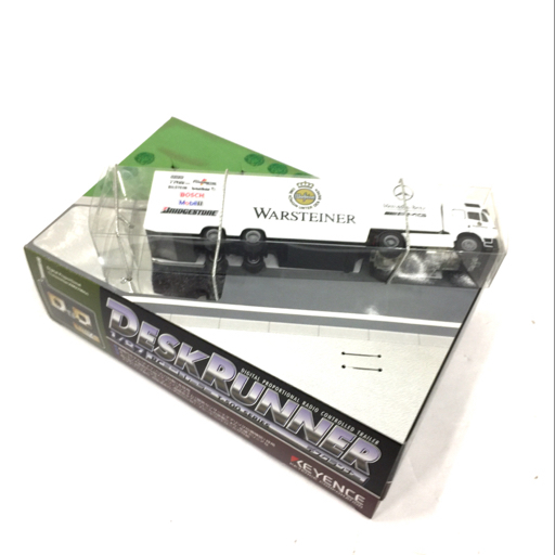 【不動品】DESK RUNNER 1/87 RCミニトレーラー T-500 1円 キーエンス 1/87 デスクランナー RCミニトレーラー T-500シリーズ