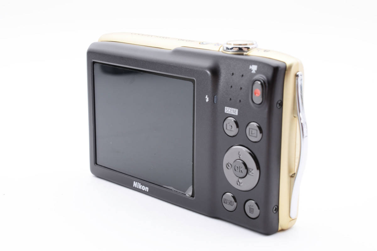 ☆動作正常☆ Nikon COOLPIX S3300 ゴールド 元箱付き ニコン