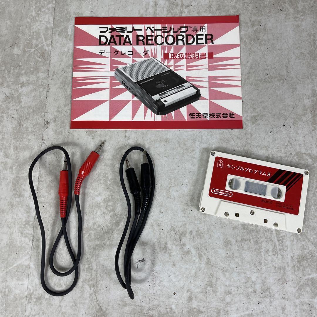 新品未使用 データレコーダ 希少 ファミリーベーシック DATARECORDER 