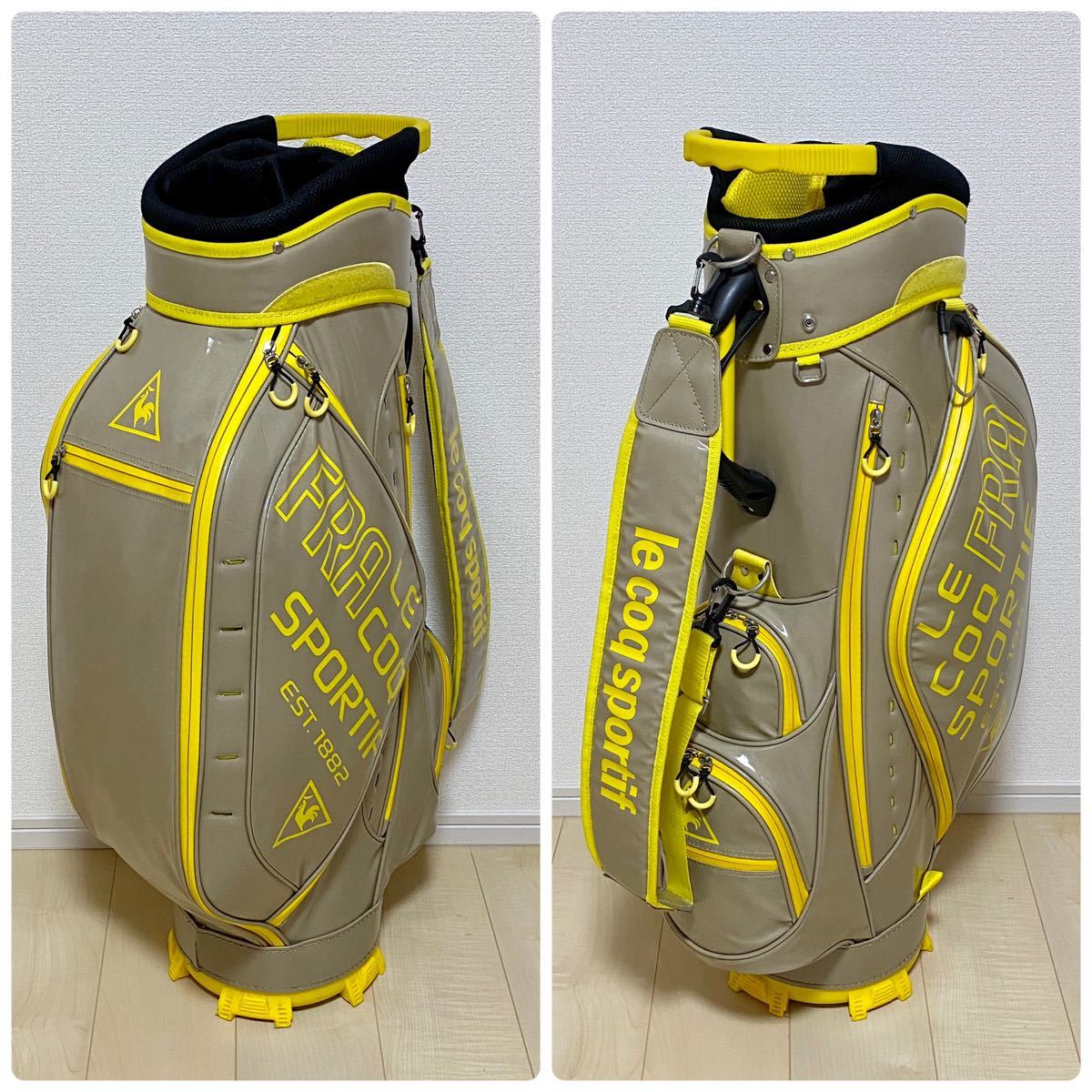 ルコックスポティフ lecoqsportif ルコック キャディバッグ 9型 (le