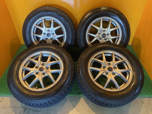  石川発 Weds ウェッズ Fencer 16インチ アルミ ダンロップ WINTERMAXX WM01 215/65R16 スタッドレス 直接引取可(スタッドレスタイヤ)｜売買されたオークション情報、yahooの商品情報をアーカイブ公開 - 5穴