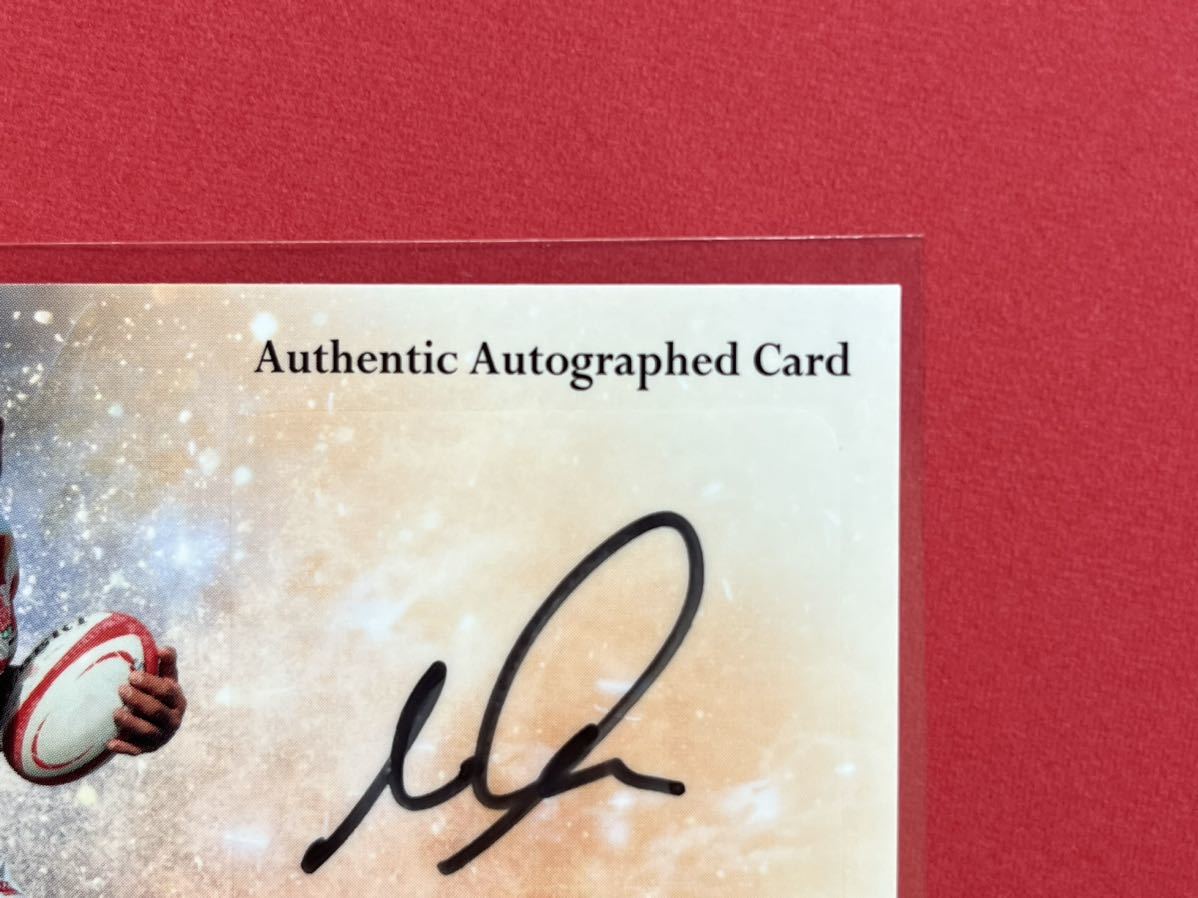 リーチ・マイケル 直筆サインカード 89枚限定BBM2022 INFINITY ラグビーワールドカップ 日本代表 BRAVE BLOSSOMS インフィニティ World Cup_2