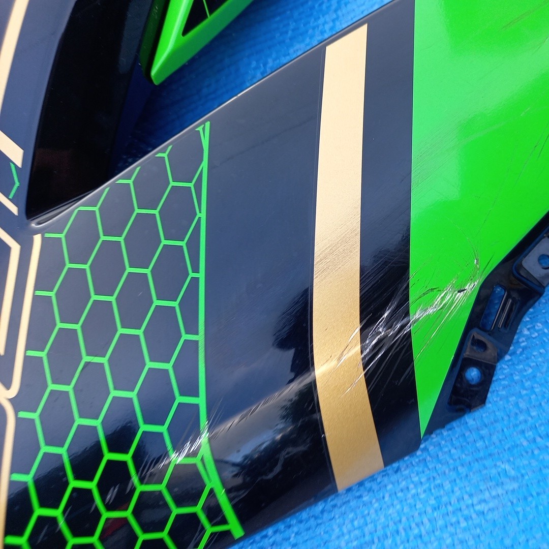 セット ○未使用品・クラック有○08-12Ninja250R用 才谷屋製 「ZX-6Rレプリカ