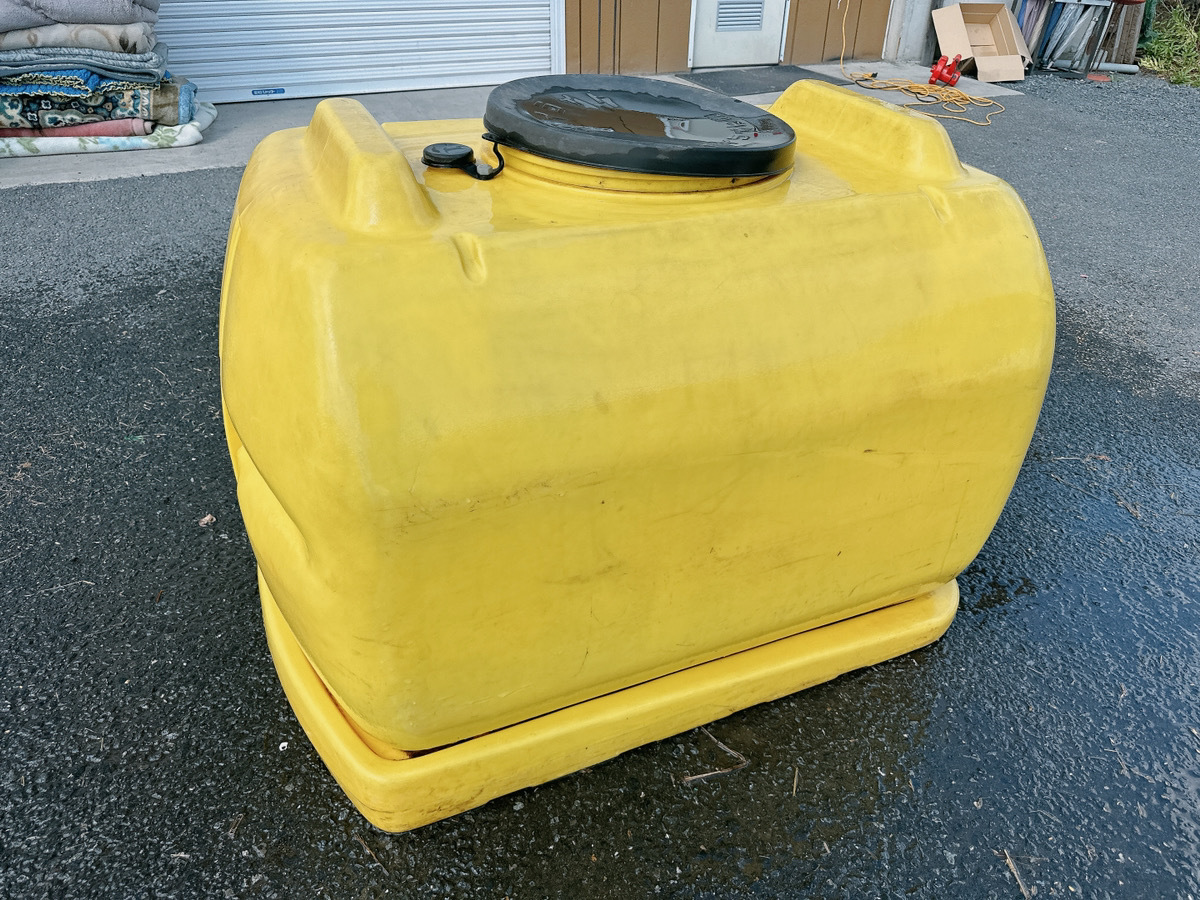 中古 ダイライト製 水タンク ローリータンク YX-500 500リットル 貯水 