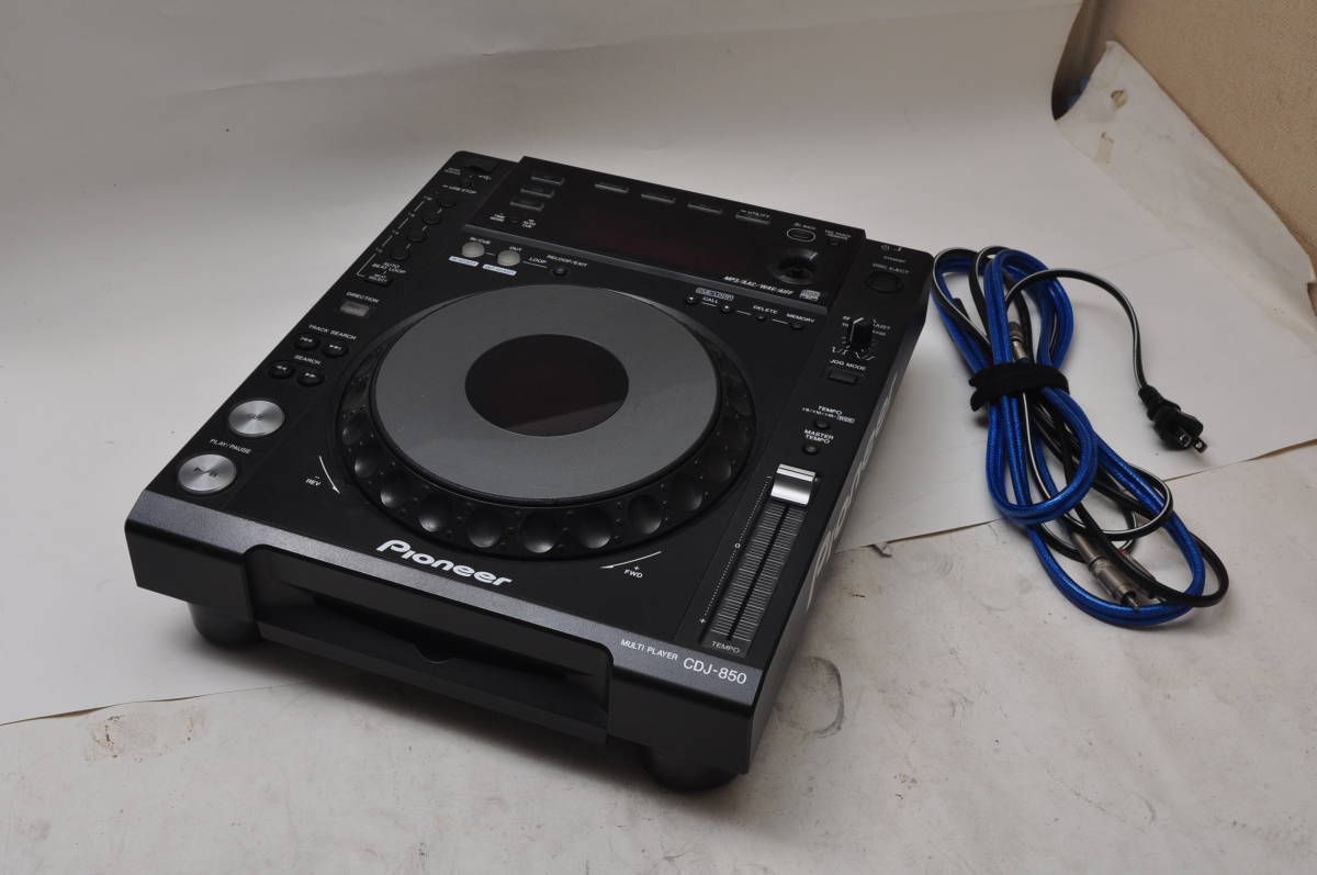 Pioneer CDJ-850 DJ CDJ-850-K Black DJ用CDプレーヤー ブラック