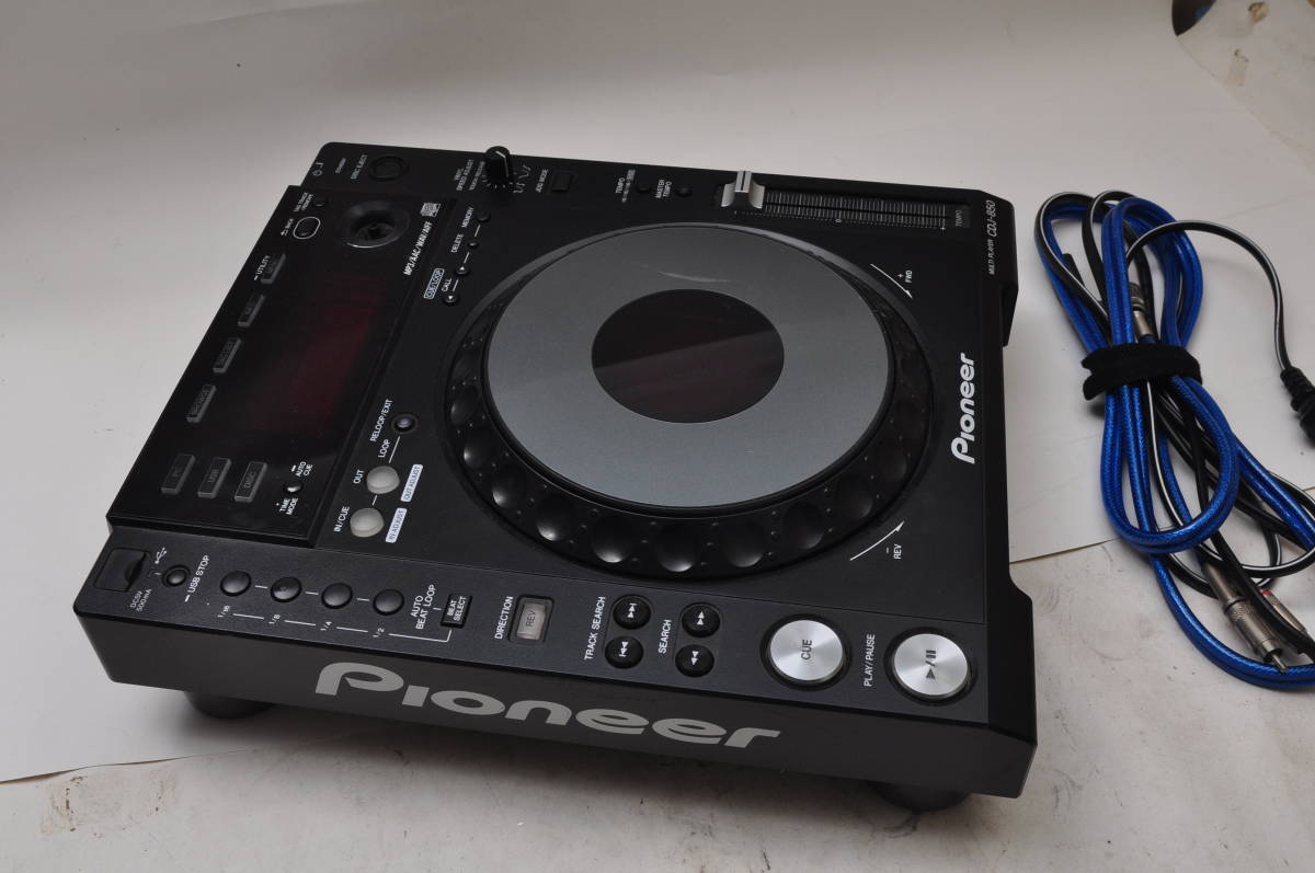 Pioneer CDJ-850 DJ CDJ-850-K Black DJ用CDプレーヤー ブラック