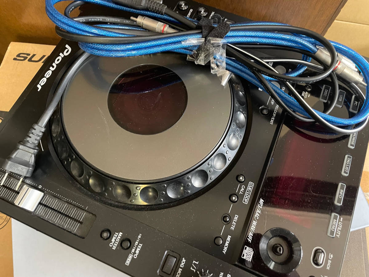 Pioneer CDJ-850 DJ CDJ-850-K Black DJ用CDプレーヤー ブラック