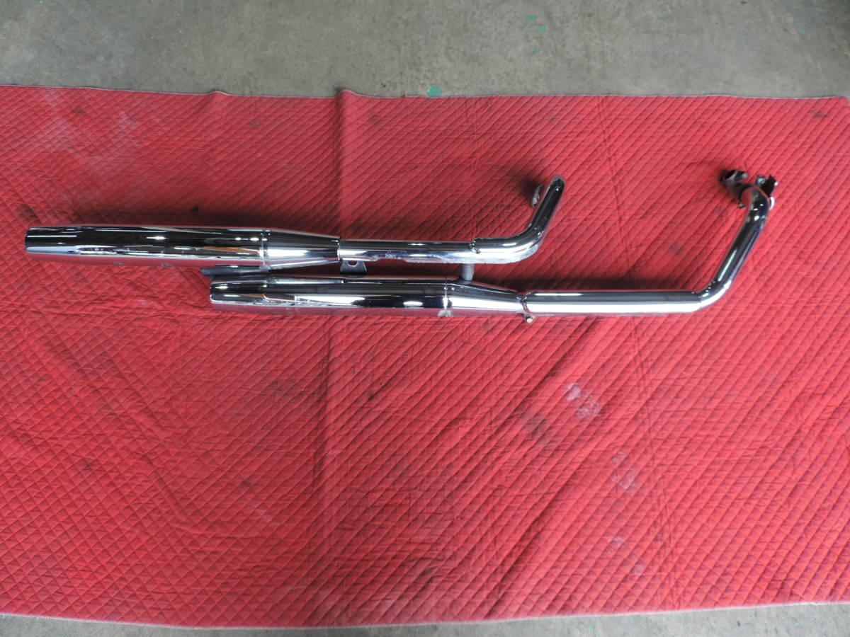 新品，人気 品 YAMAHA ヤマハ ドラッグスター250 VG02J 純正 マフラー 5KR 5JX-1 フルエキ(マフラー本体（純正）)｜売買されたオークション情報、yahooの商品情報をアーカイブ公開 - オークファン ヤマハ用