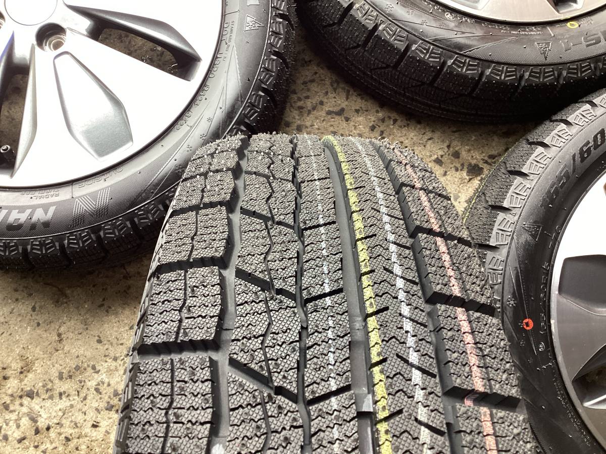 M6521 ソリオ 純正 15インチアルミ＆165/60R15 未使用 夏タイヤ4本 