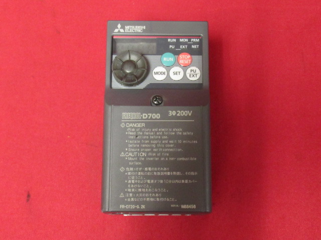 MITSUBISHI 三菱 インバーター FR-D720-0.2K 管理5X0909B-F1 【公式通販】