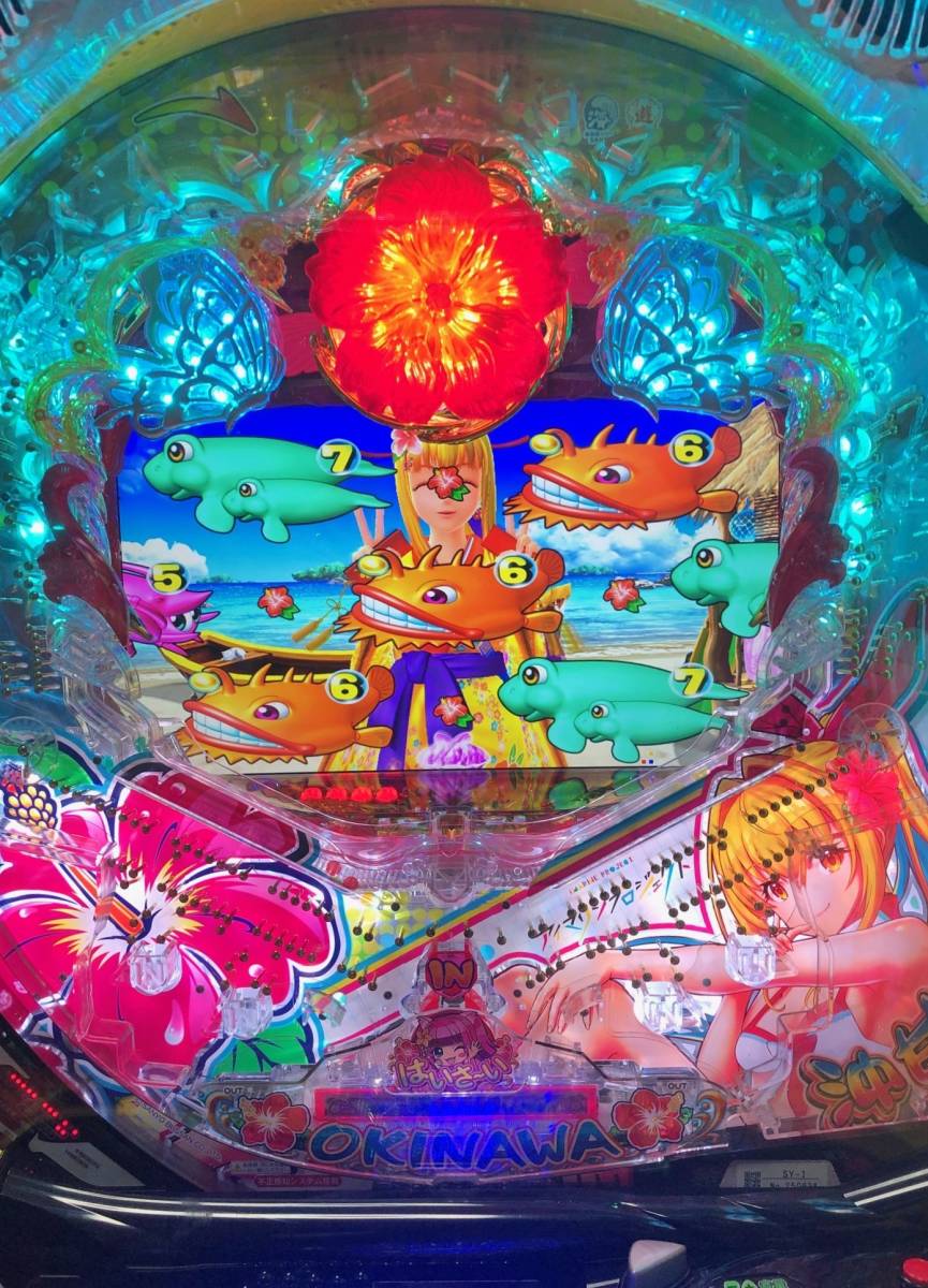 SANYO PAスーパー海物語 IN 沖縄5 with アイマリン 加工済み 【公式通販】