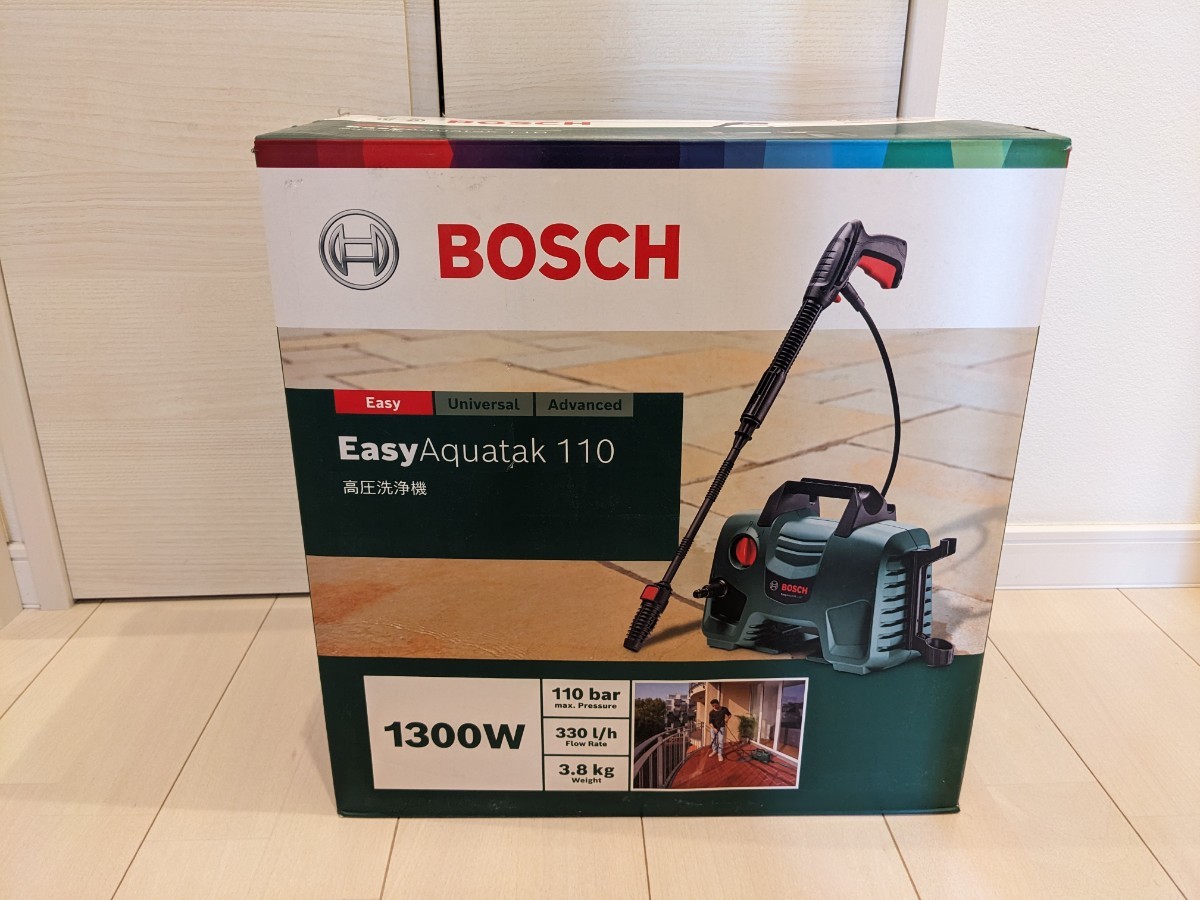 ボッシュ(BOSCH) 高圧洗浄機 1300W EA110 DIY 洗車 2回使用のみ_3