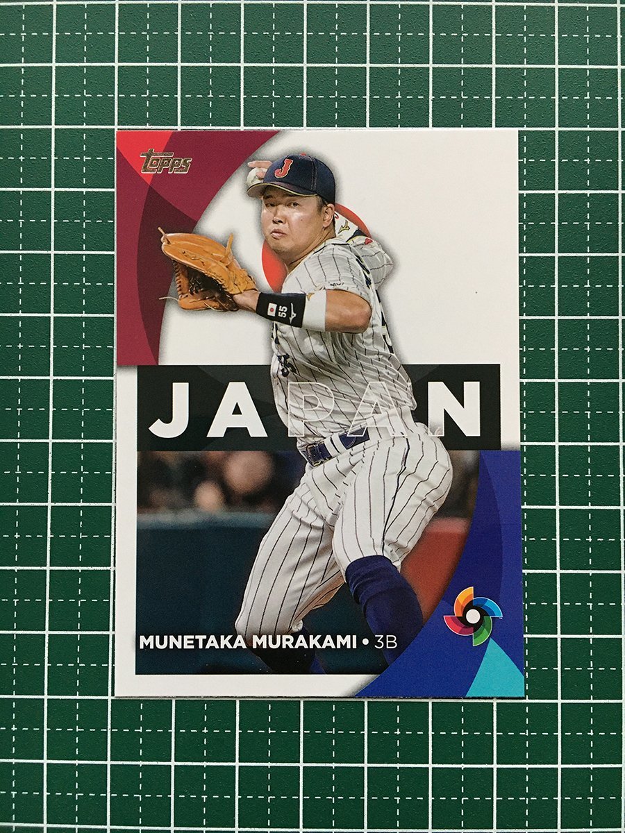 ◇TOPPS MLB 2023 SERIES 2 #WBC-60 村上宗隆／MUNETAKA MURAKAMI［侍 