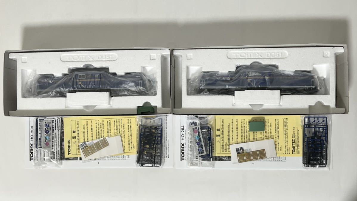 ☆希少☆2両セット☆TOMIX DD51 1000 JR北海道色 HO-204 夢空間 