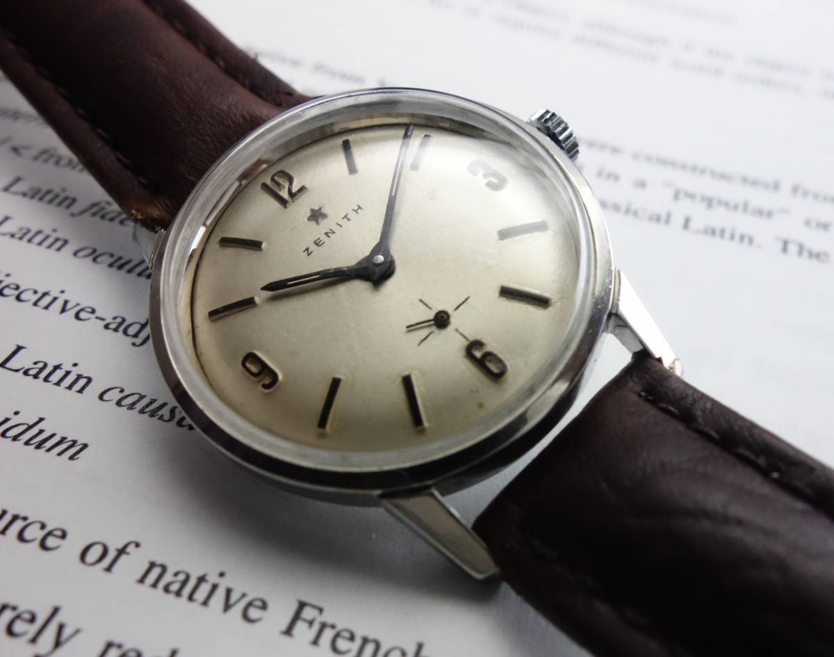 1円売り切り！激レア! ゼニス ZENITH ヴィンテージ 1960年代 Cal.2531