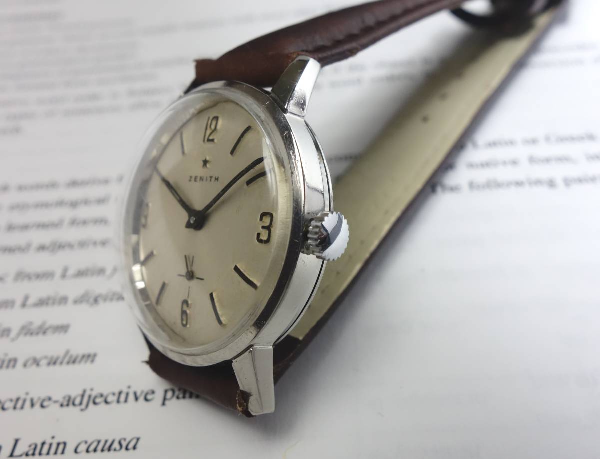 1円売り切り！激レア! ゼニス ZENITH ヴィンテージ 1960年代 Cal.2531